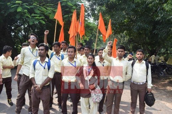 College Election:  ABVP submits nomination papers 